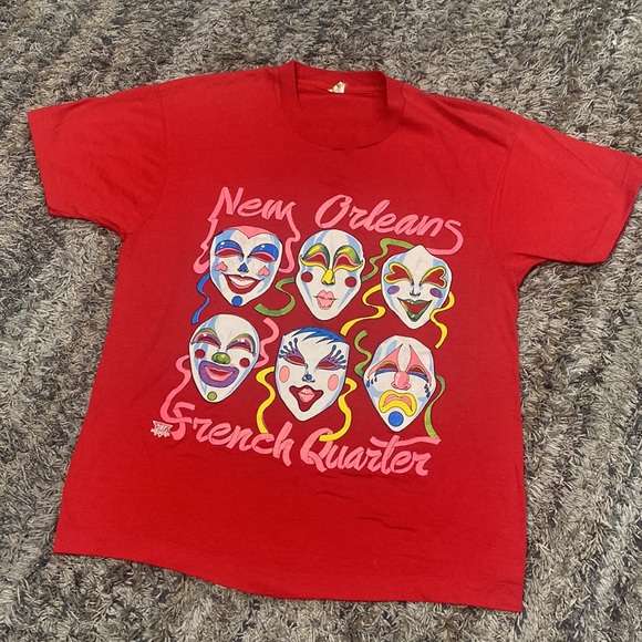 Screen stars New Orleans French Quarters made USA vintage single stitch t-shirt - Picture 8 of 9